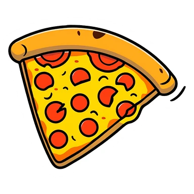 slice of pizza sticker