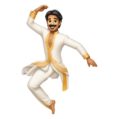 bollywood man dancing sticker