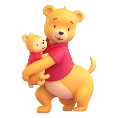 Christopher Robin from Winnie the Pooh sticker