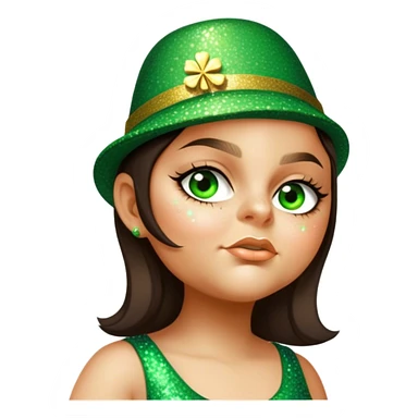 Sparkling Leprechaun sticker