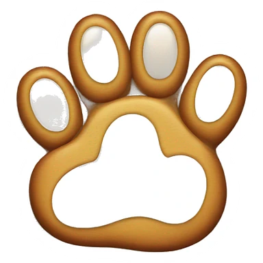 Cat paw sticker