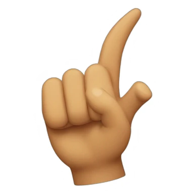 horns up HAND emoji  sticker