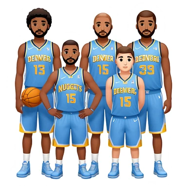 Denver nuggets sticker