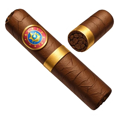 a large maduro cigar sticker