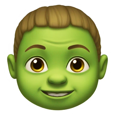 Shrek baby  sticker
