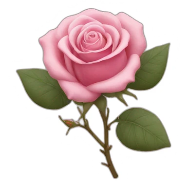 caca rose sticker