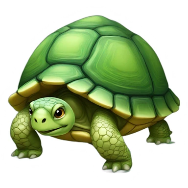A very big turtle sticker