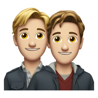 James and Oliver phelps sticker