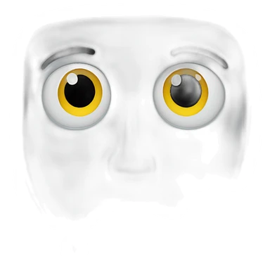 robot face sticker