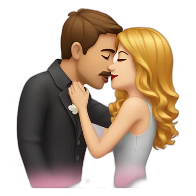 Love with kiss  sticker