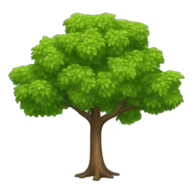 French tree sticker