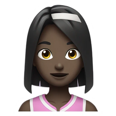 Kuromi tennis sticker