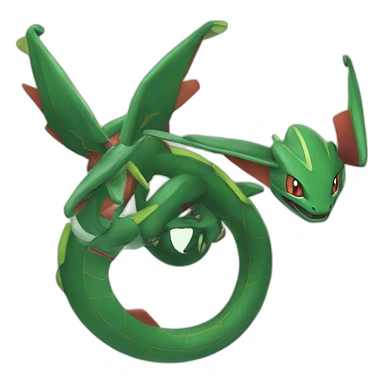 Rayquaza pokemon sticker