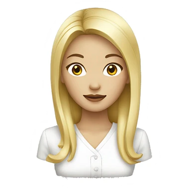 chinois noir blond sticker