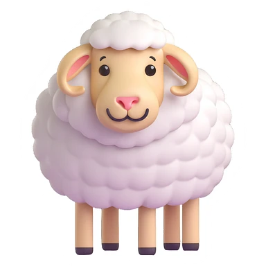 Sheep sticker