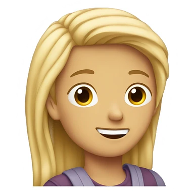 Blonde man hugging a brown hair girl sticker