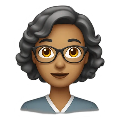 women teacher sticker