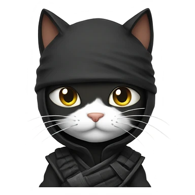 Ninja cat  sticker