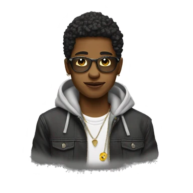 cool urban boy sticker