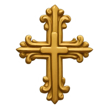 croix dans carnet sticker