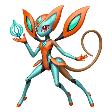 Meloetta-Deoxys-Pokémon-Fakémon-fusion-hybrid-creature sticker