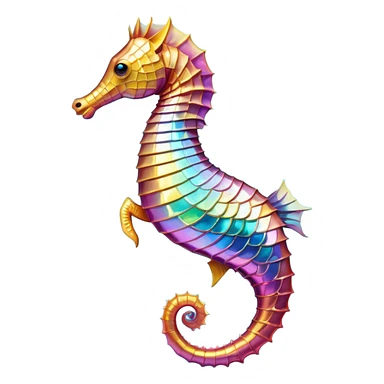 sea ​​horse sticker