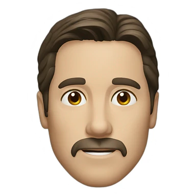 christian bale sticker