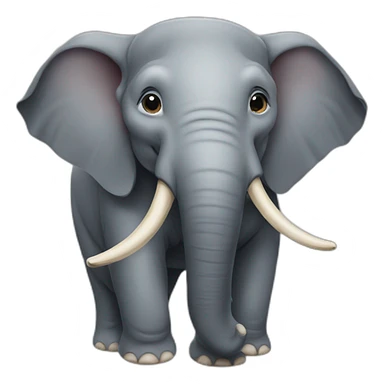 asian elephant sticker