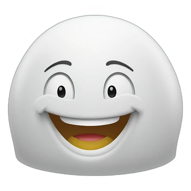 igloo laugh face sticker