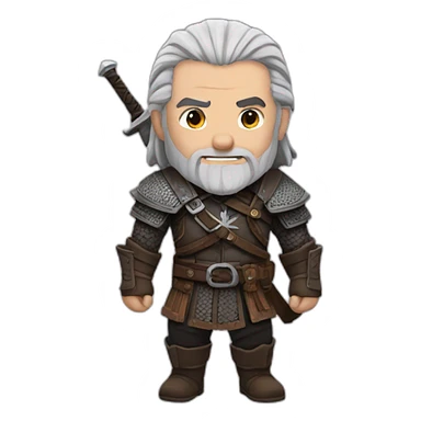 geralt de riv sticker