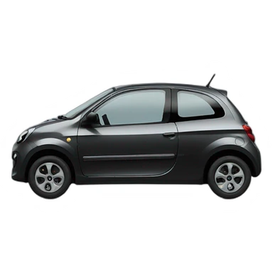 Twingo noir sticker