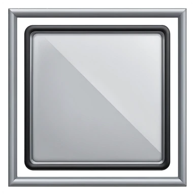 rectangulo de un distancia de metro cuadrado sticker