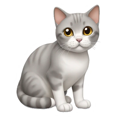 Britisch shorthair cat  sticker
