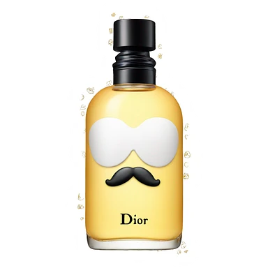 Man Dior perfume sticker