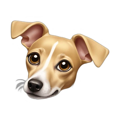 golden italian greyhound chihuahua sticker