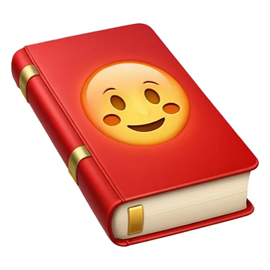 red book glow sticker