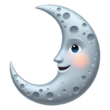 moon and stars sticker