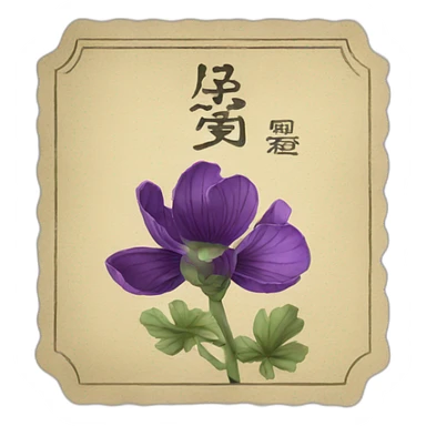 Opium label sticker