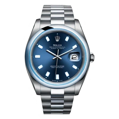 rolex blue sticker