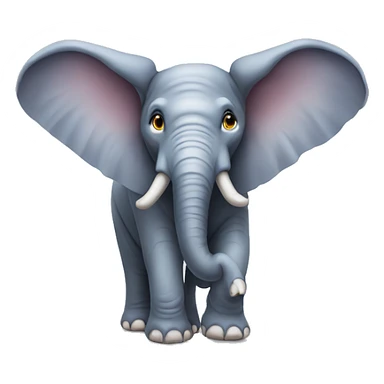 Elephant with wings  sticker