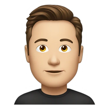 elon musk on computer sticker