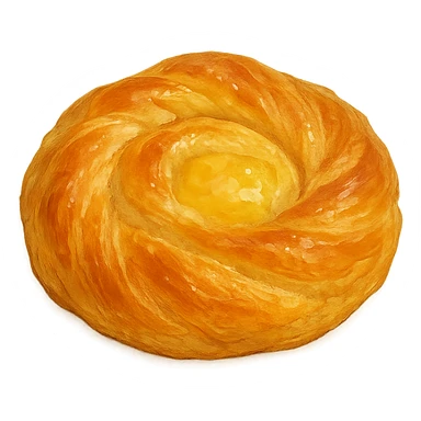 realistic pastry, natural colors, soft, fairy-like atmosphere, no background, square size sticker