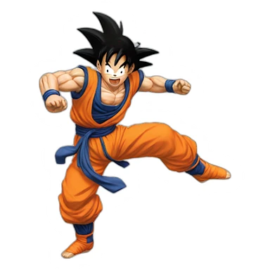 goku dancing sticker