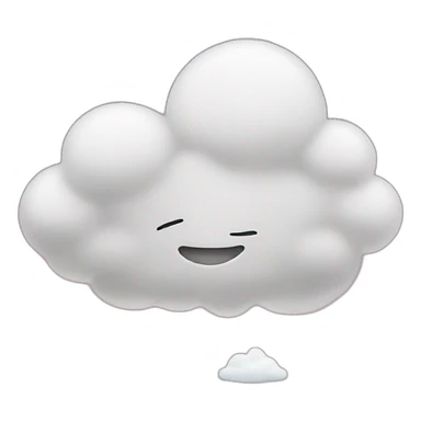 I dream on a cloud sticker
