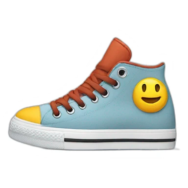 Shoe converse sticker