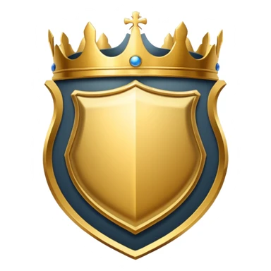 king's shield sticker