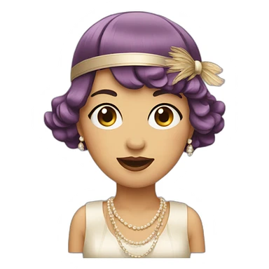 flapper sticker