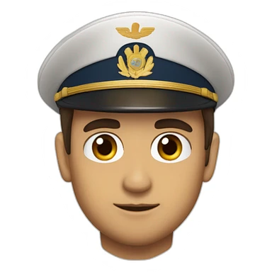 piloto argentina morocho ojos marrones un poco naringon sticker