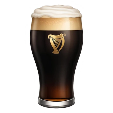 Pint of Guinness sticker