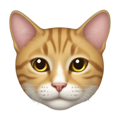 gato rindo sticker